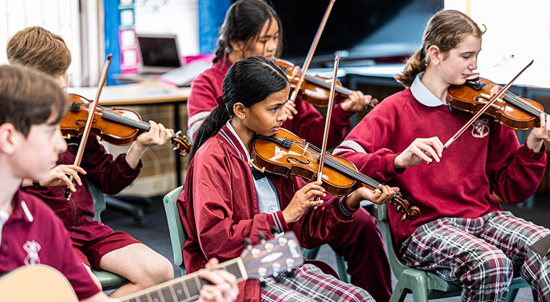 School Band Chisholm Catholic Primary Bligh Park