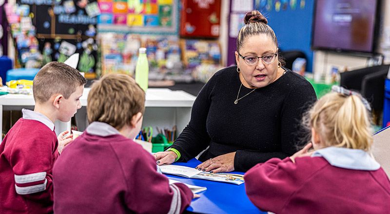 Dedicated teachers Chisholm Catholic Primary Bligh Park