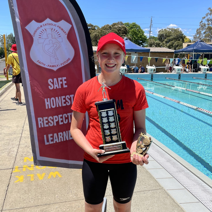 Swimming at Chisholm Catholic Primary Bligh Park