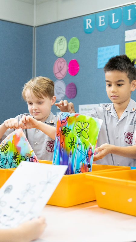 We encourage creativity and artistic expression at Chisholm Catholic Primary, Bligh Park