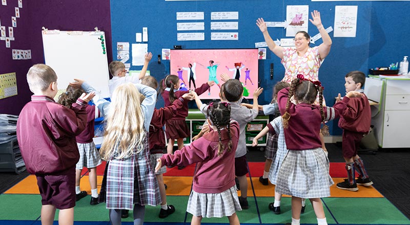 Our teachers encourage fun learning
