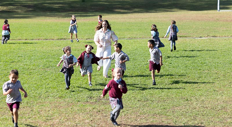 Chisholm Bligh Park offers generous outdoor play environments